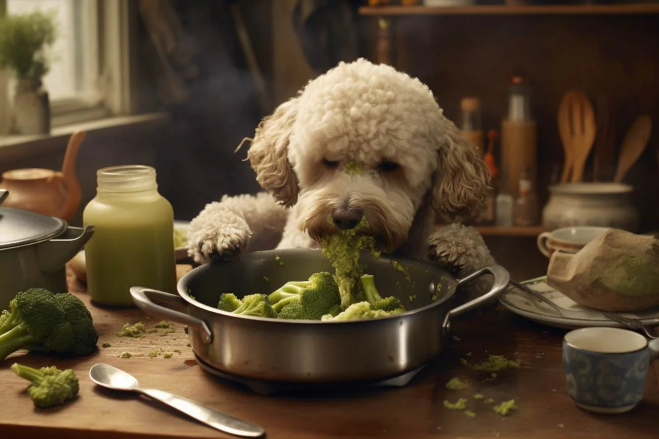 Czy pies może jeść gotowane brokuły?