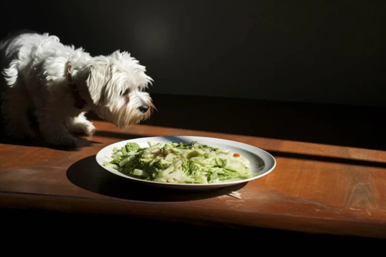 Czy pies może jeść kapustę białą
