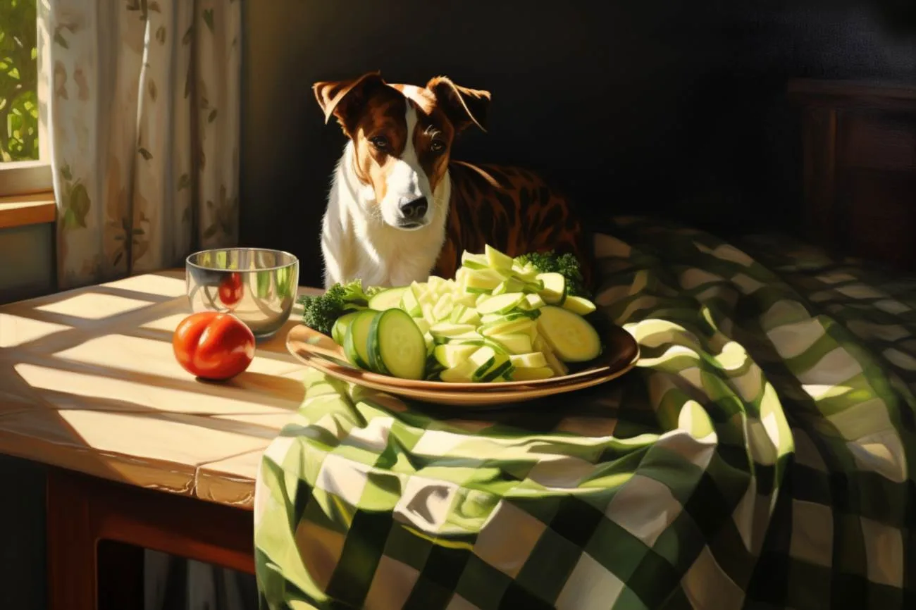Czy pies może jeść ogórka