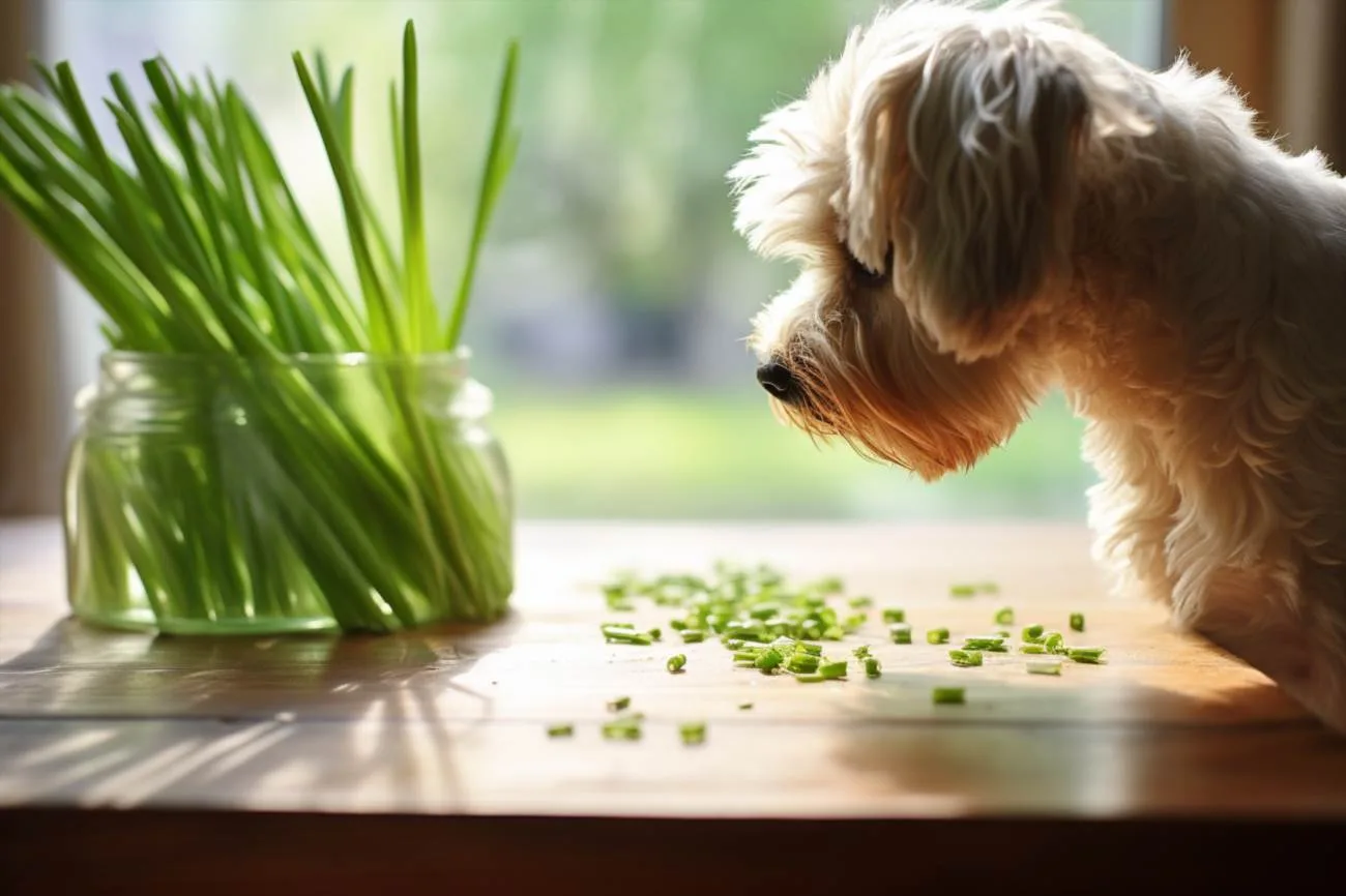 Czy pies może jeść szczypiorek?