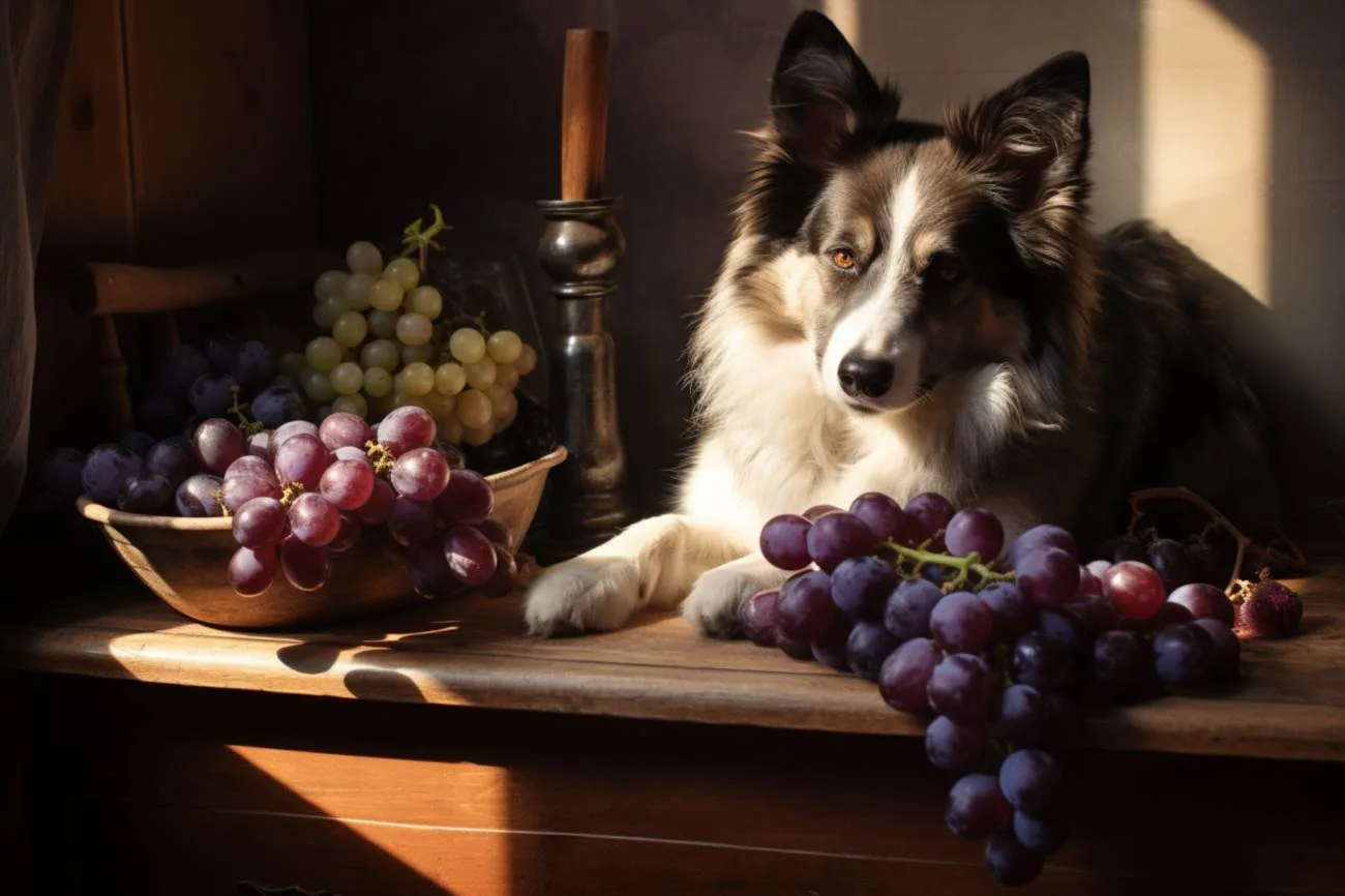 Czy pies może jeść winogron?