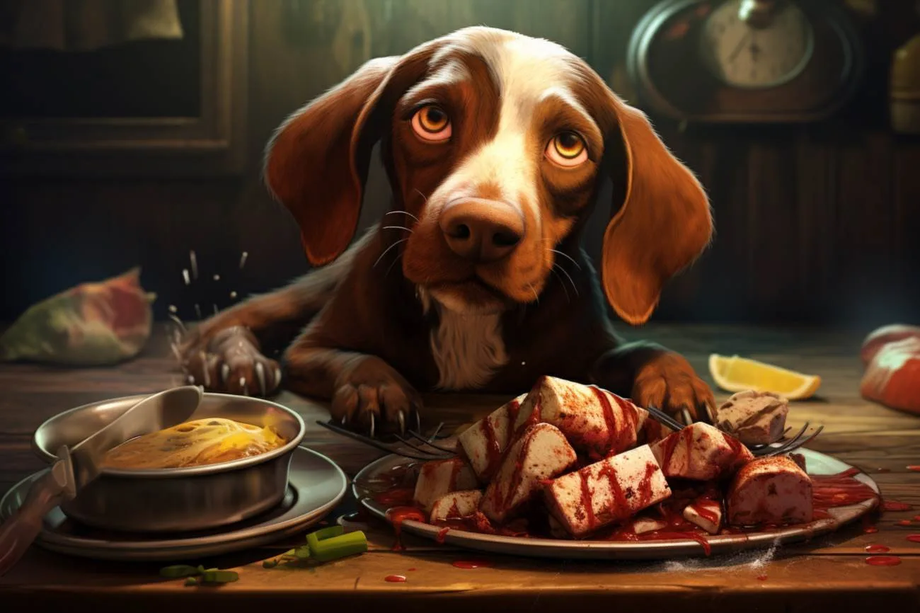 Czy pies może jeść zepsute mięso?
