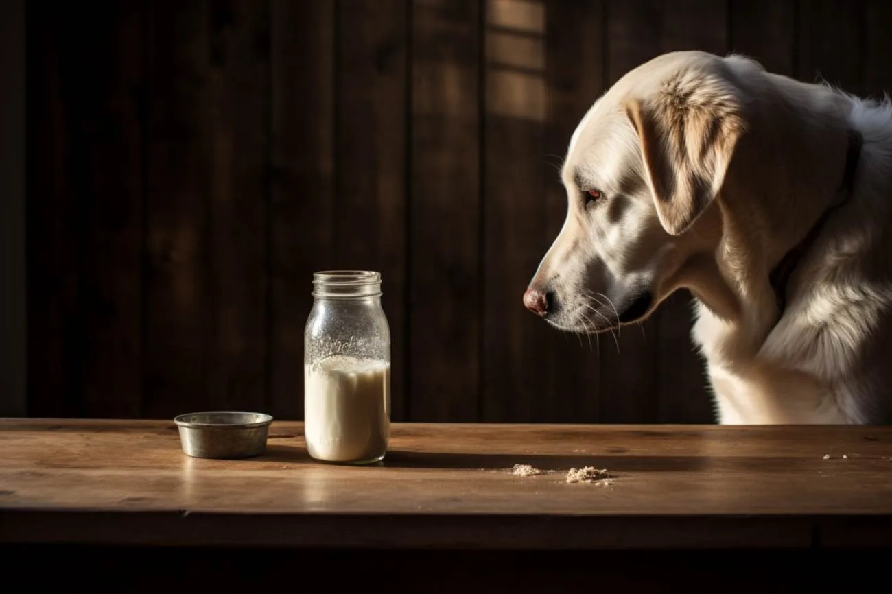 Czy pies może jeść zsiadłe mleko?