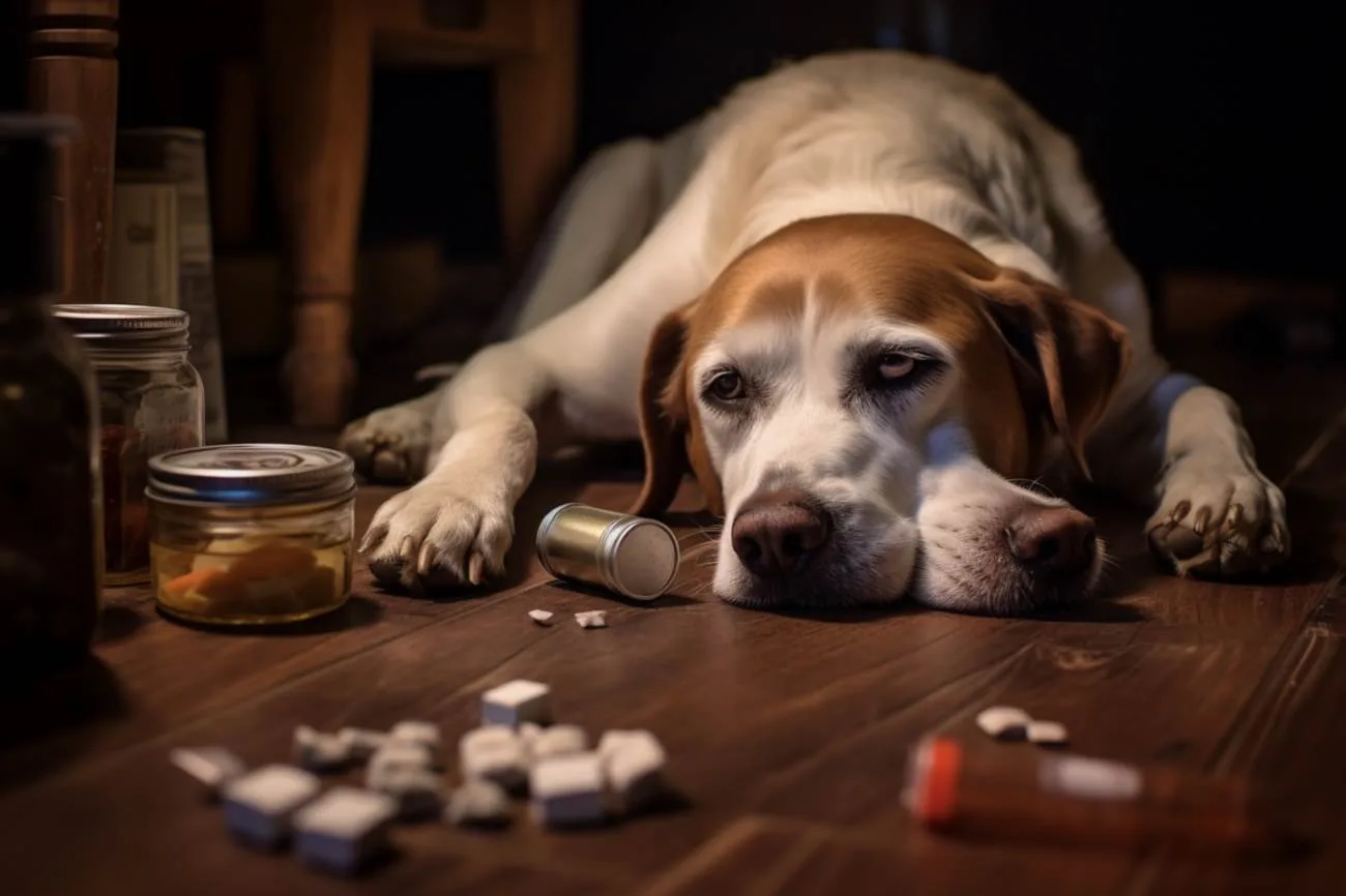Pies zjadł tabletki przeciwbólowe